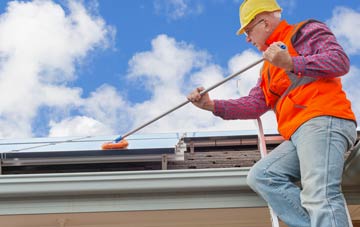 Abergarwed soft wash roof cleaning